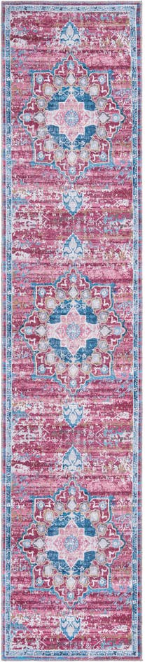 Detail image of 2' 7 x 12' Washable Renaissance Runner Rug