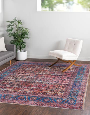 185cm x 185cm Maahru Alfombra Cuadrado