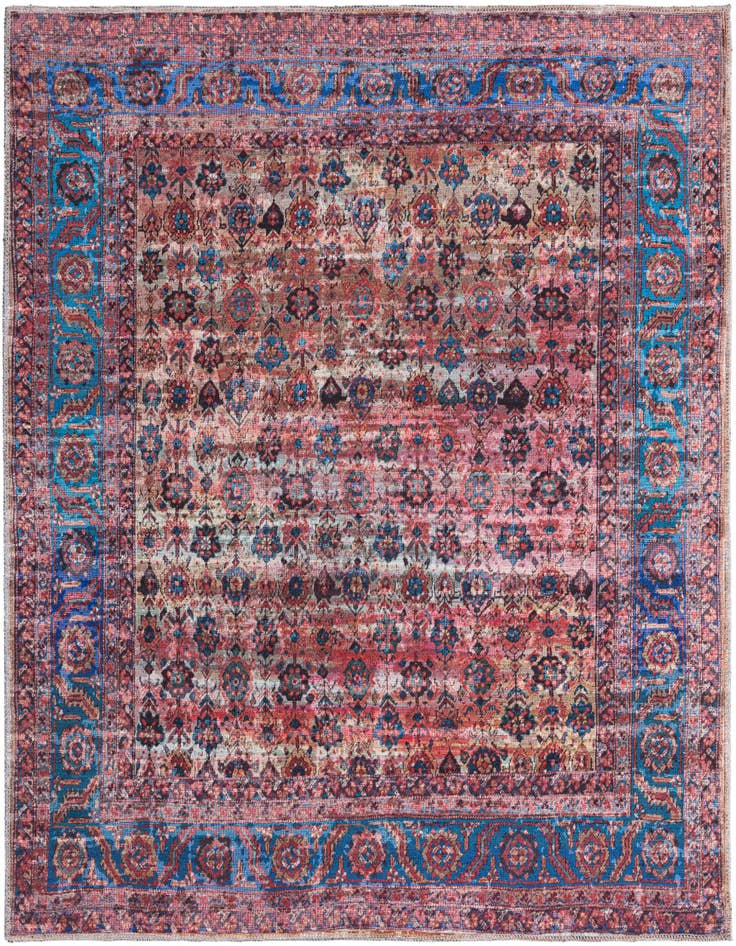 Detail image of 5' 3 x 5' 3 Washable Maahru Square Rug