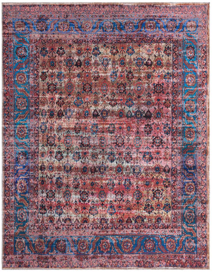 Detail image of 7' 3 x 7' 3 Washable Maahru Square Rug