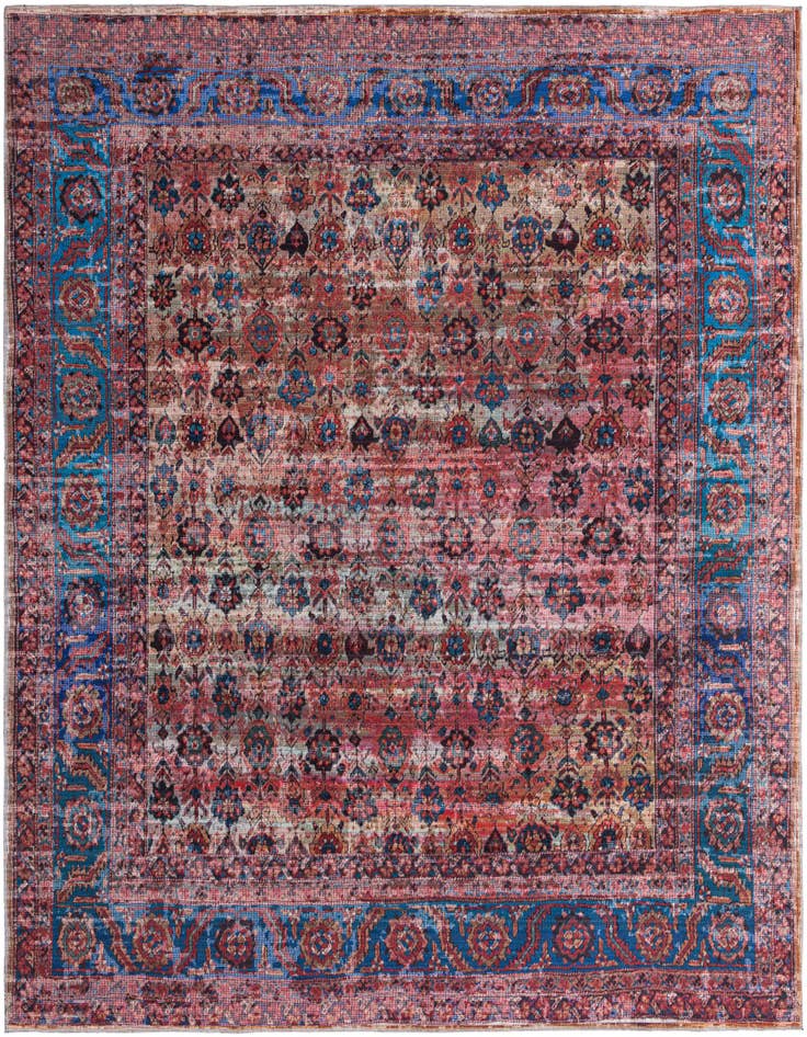 Detail image of 10' 6 x 10' 6 Washable Maahru Square Rug