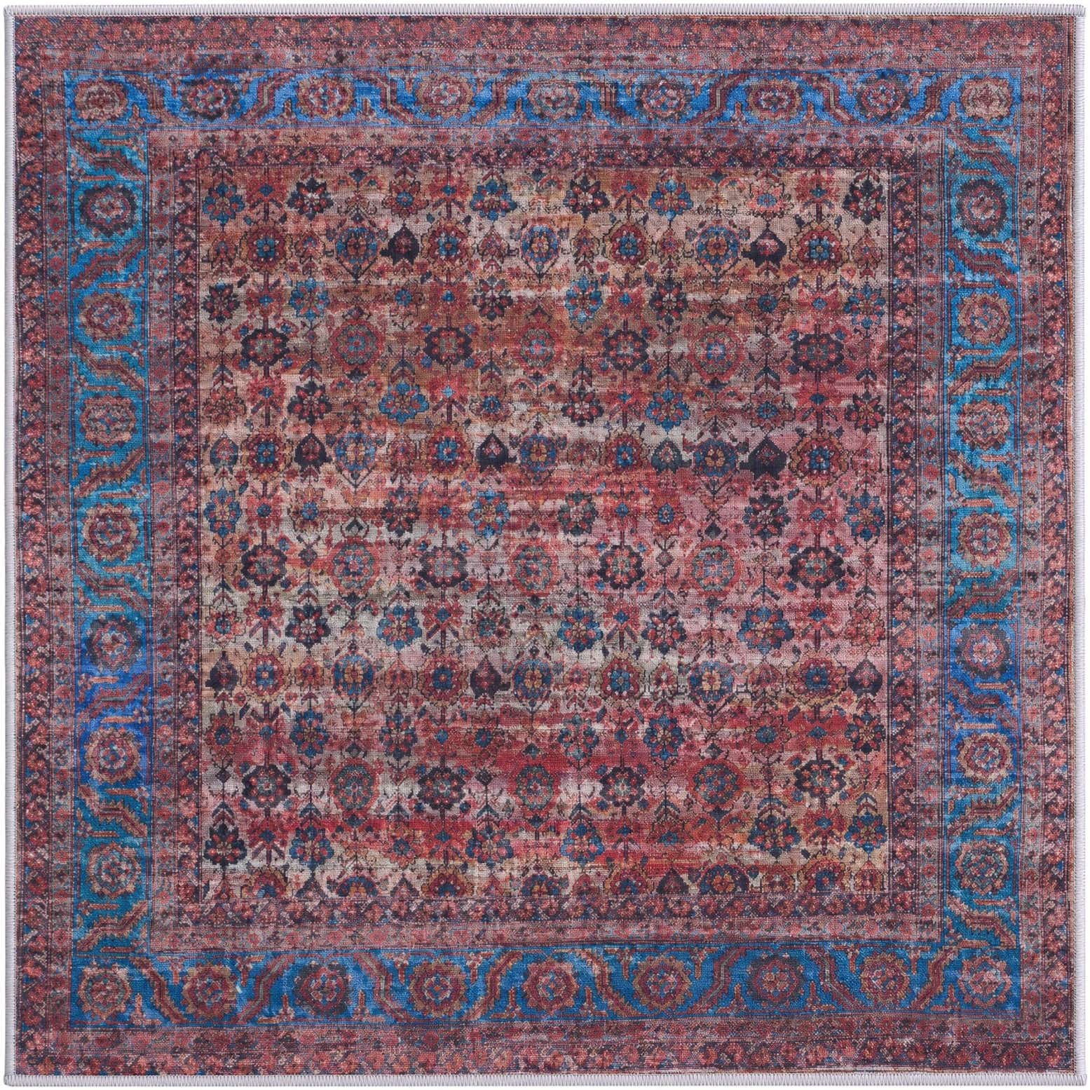125cm x 125cm Maahru Alfombra Cuadrado