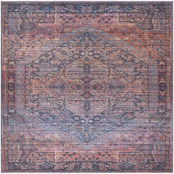 185cm x 185cm Maahru Alfombra Cuadrado
