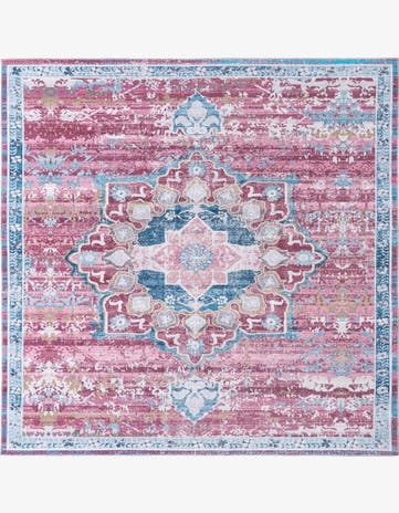 10' 6 x 10' 6 Washable Renaissance Square Rug