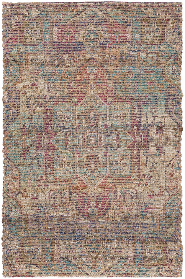 Detail image of 2' x 3' 1 Chenille Jute Rug