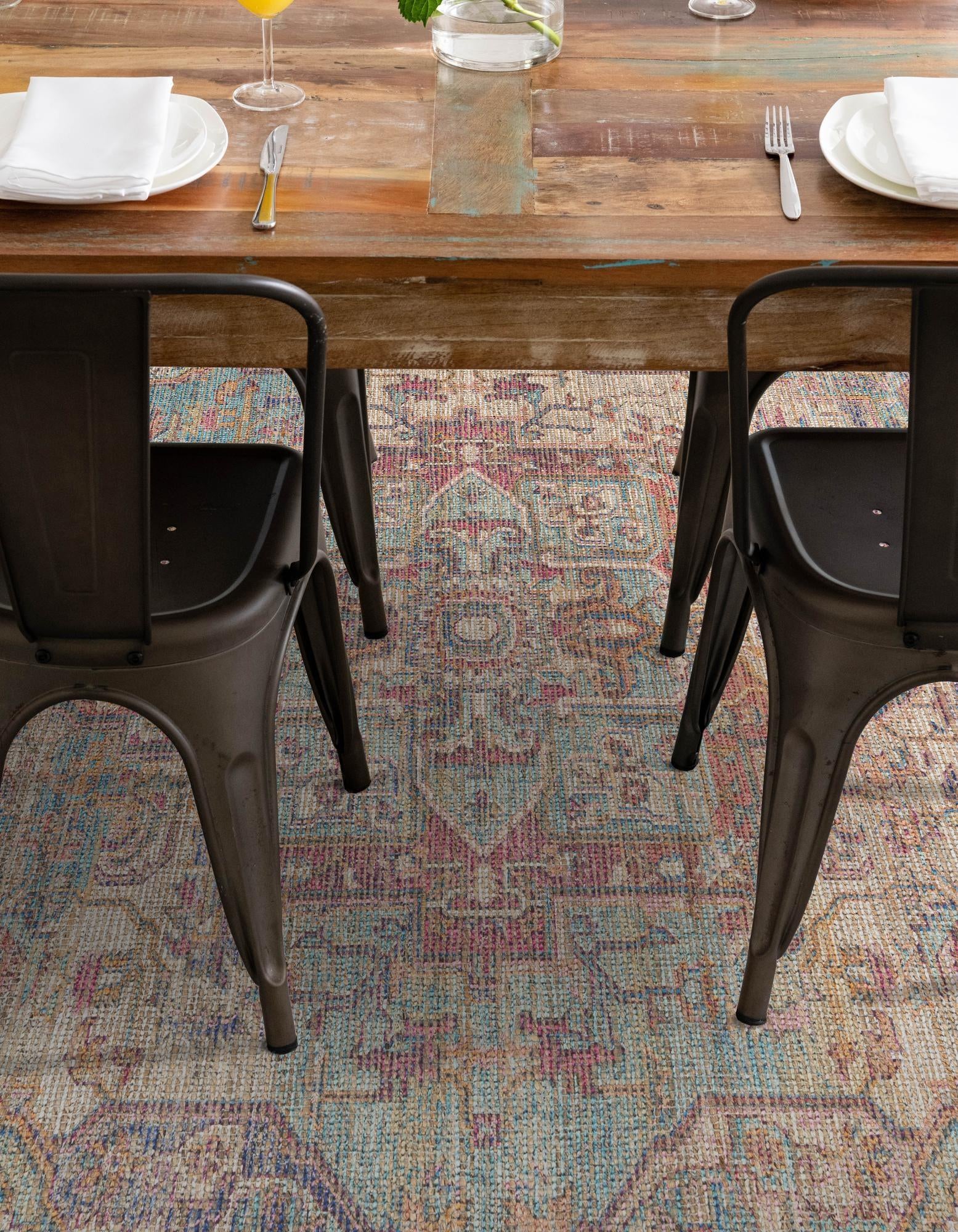 2' x 3' 1 Chenille Jute Rug