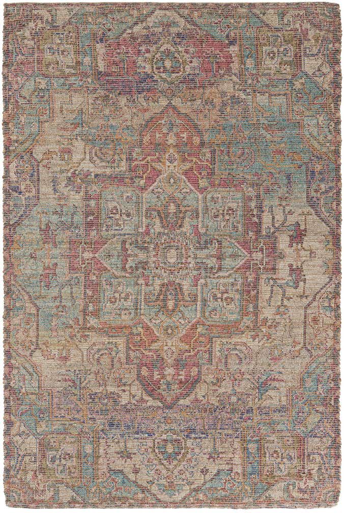 6' 1 x 9' Chenille Jute Rug