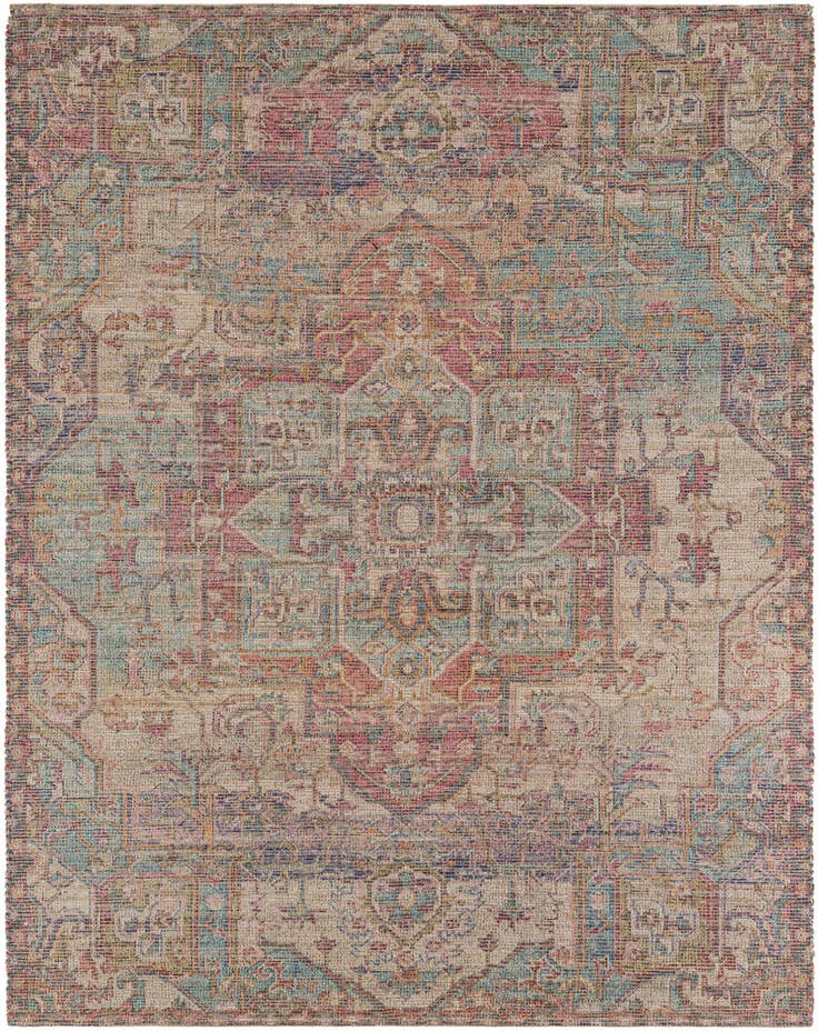 Detail image of 7' 10 x 10' Chenille Jute Rug