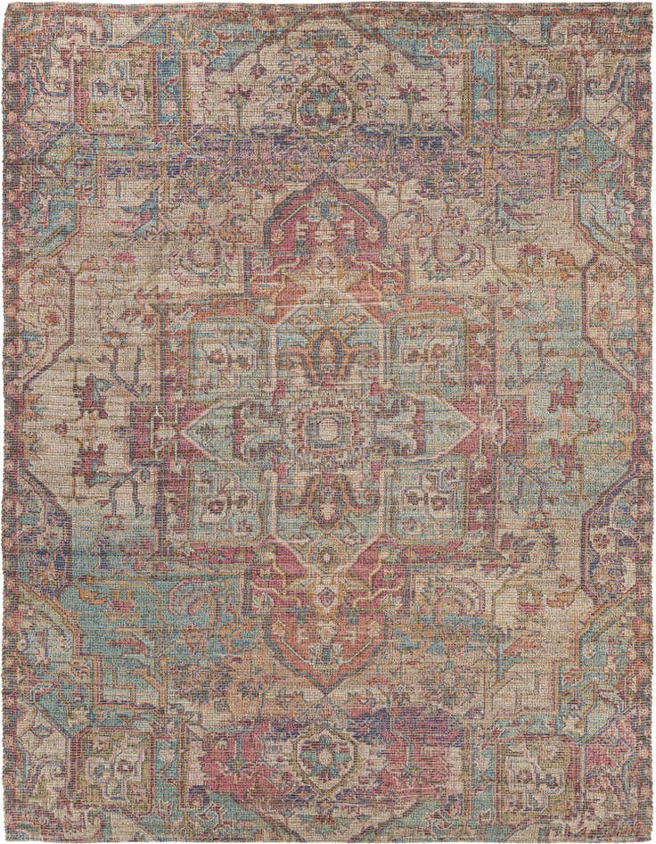 Detail image of 9' x 12' Chenille Jute Rug