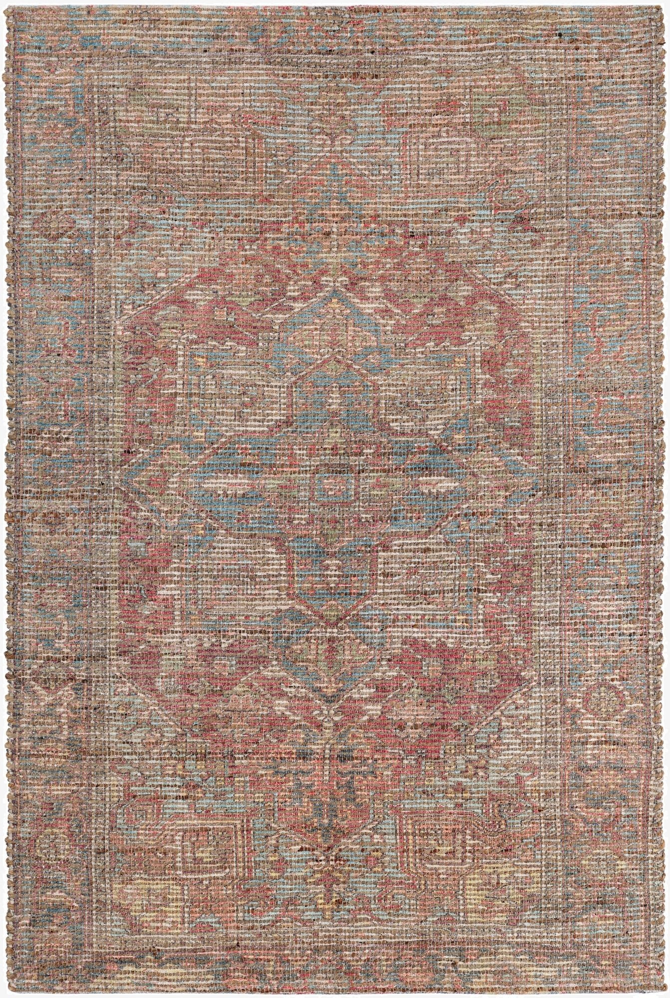 4' 1 x 6' 1 Chenille Jute Rug