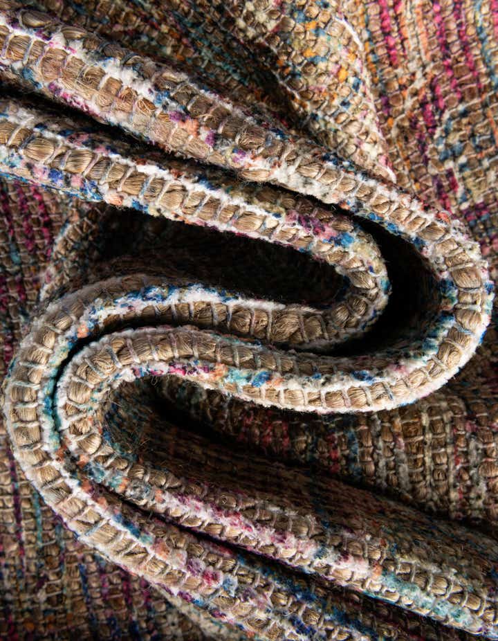 2' 2 x 6' 1 Chenille Jute Runner Rug