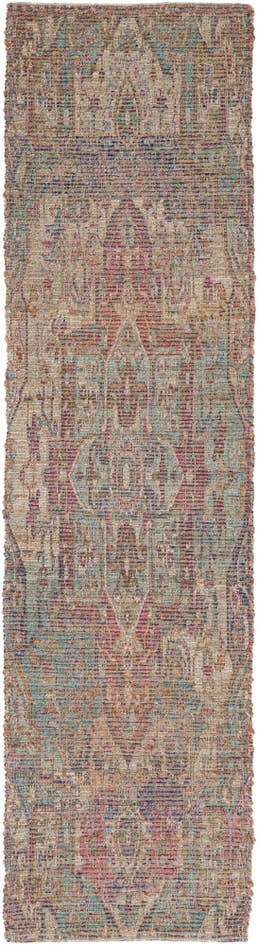 Detail image of 2' 2 x 8' Chenille Jute Runner Rug
