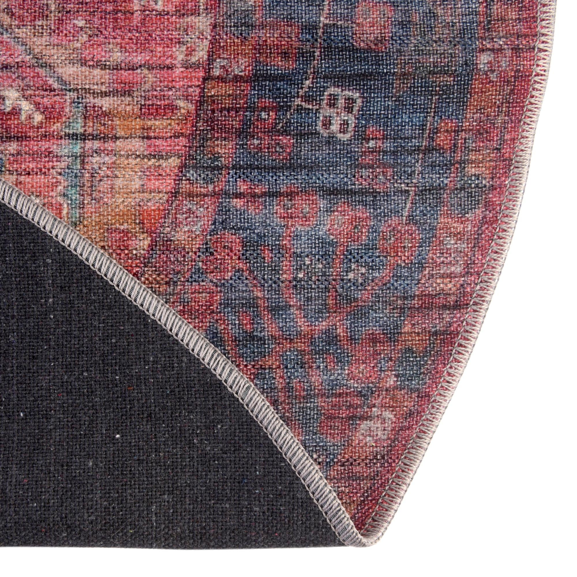 4' x 6' Washable Maahru Oval Rug