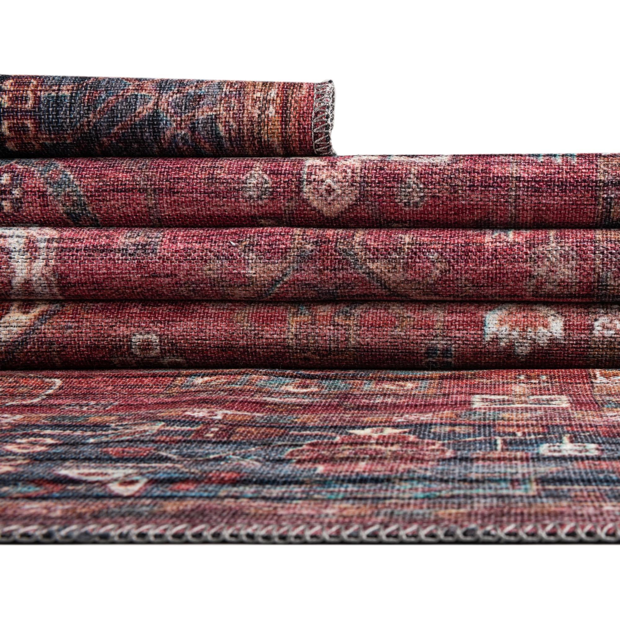 4' x 6' Washable Maahru Oval Rug