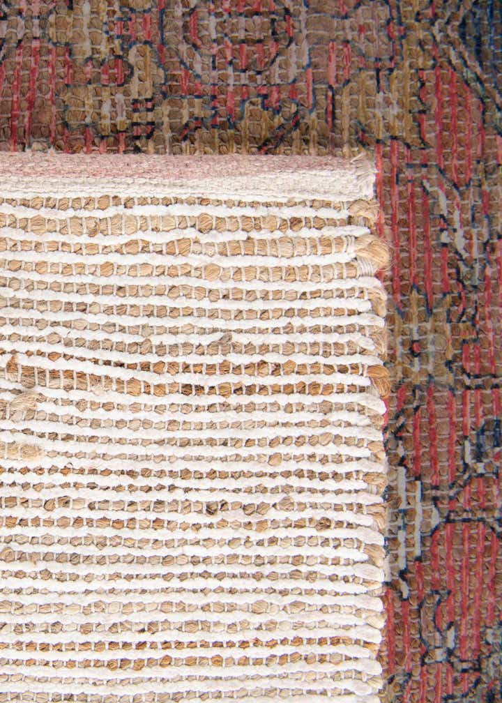 5' 1 x 8' Hand Woven Chenille Jute Rug