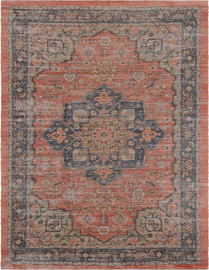 Detail image of 9' x 12' Hand Woven Chenille Jute Rug