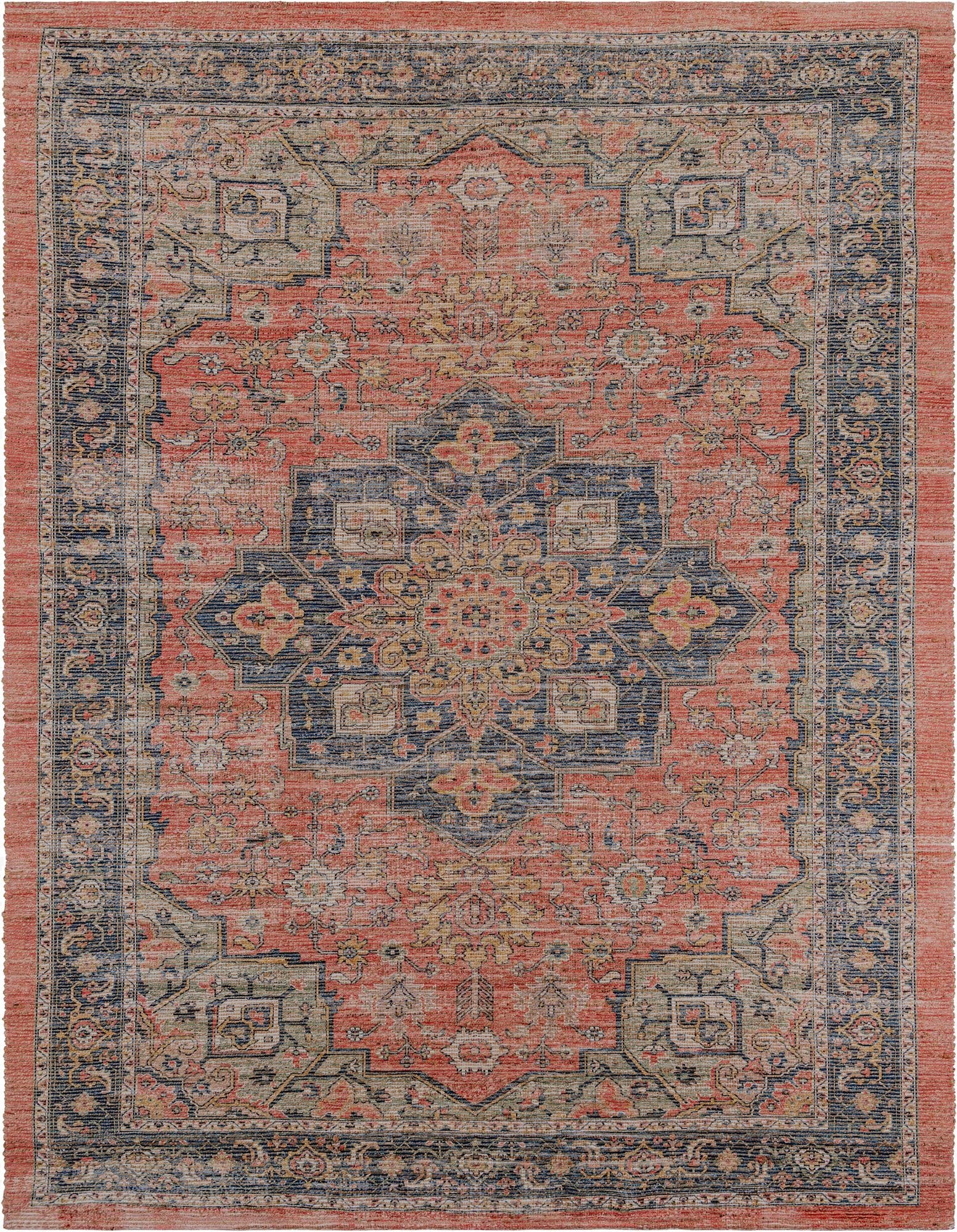 Primary image  9' x 12'  Hand Woven Chenille Jute Rug