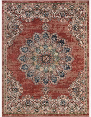 Antique Red Isabella Rug