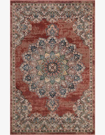 Antique Red Isabella Rug