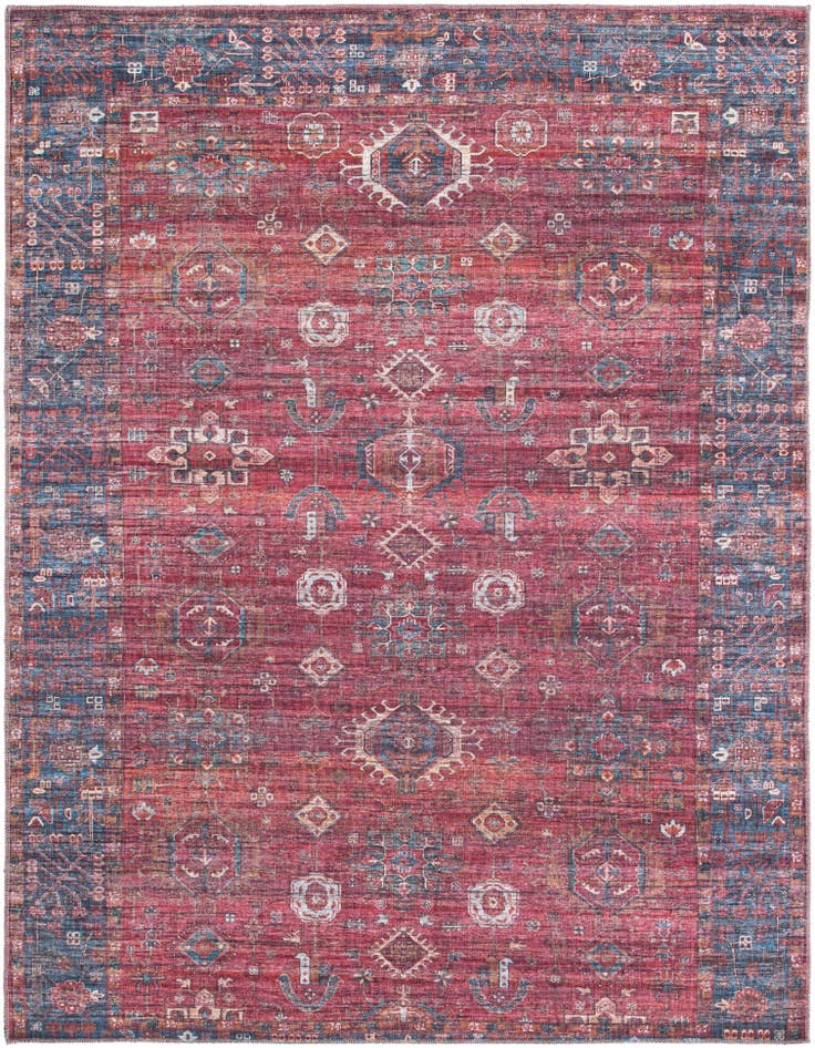 Detail image of 7' 3 x 10' Washable Maahru Rug