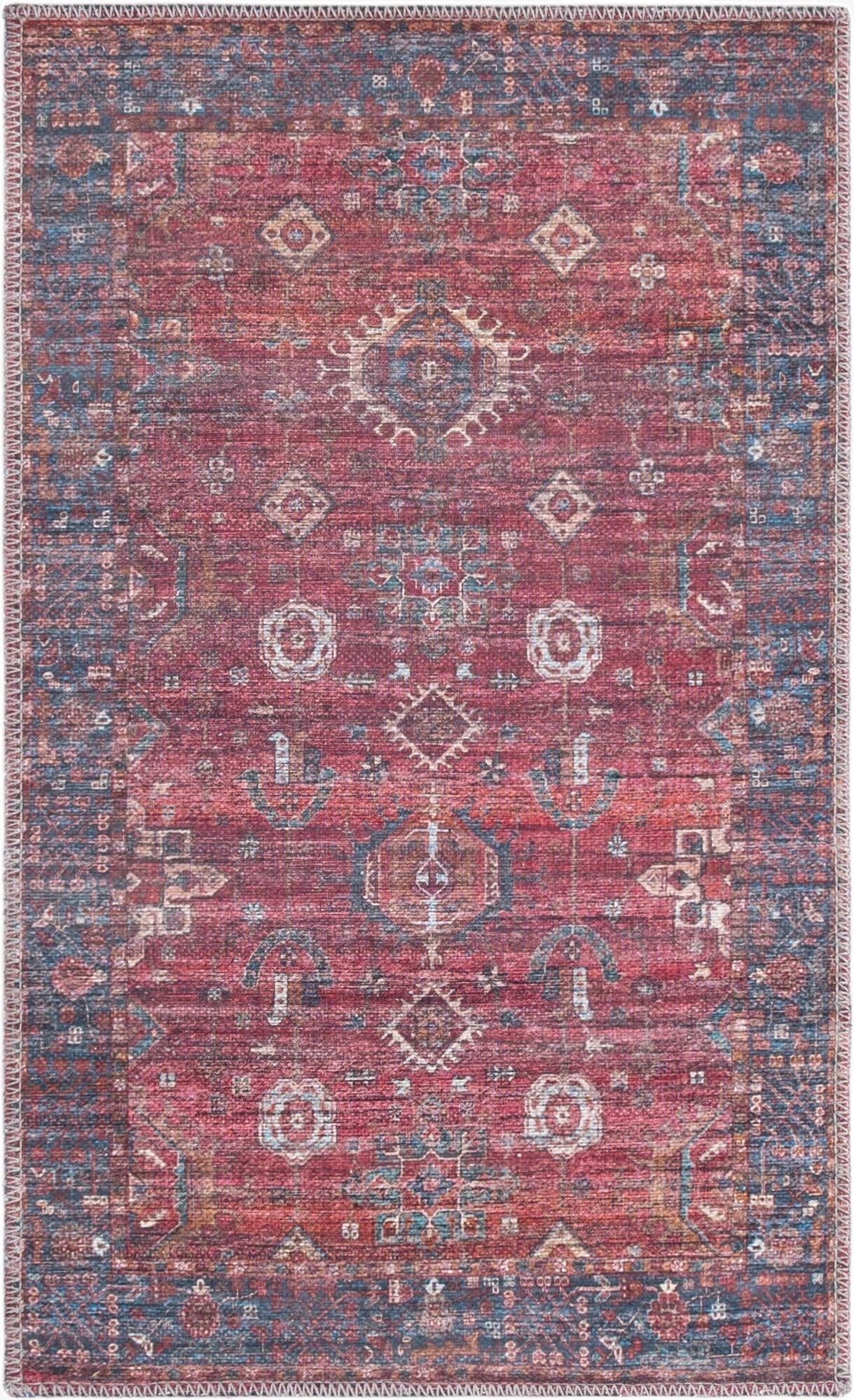 Primary image  2' x 3'  Washable Maahru Rug