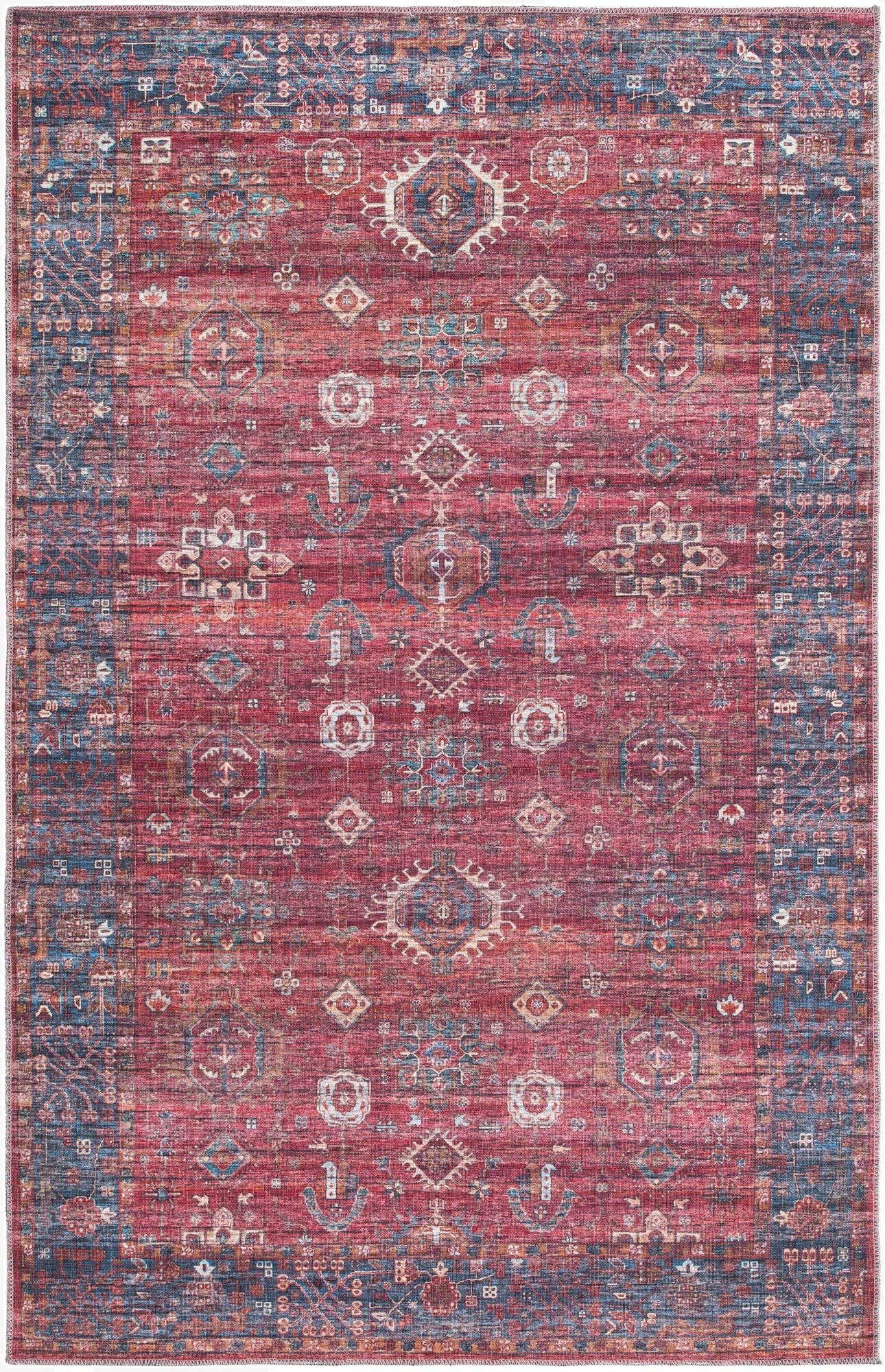 Primary image 5' 3 x 8'  Washable Maahru Rug
