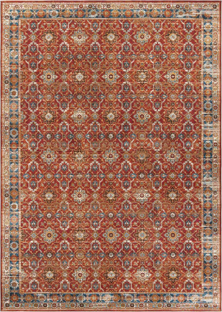 10' x 14' Easy-Clean Traditional Indoor / Outdoor Rug