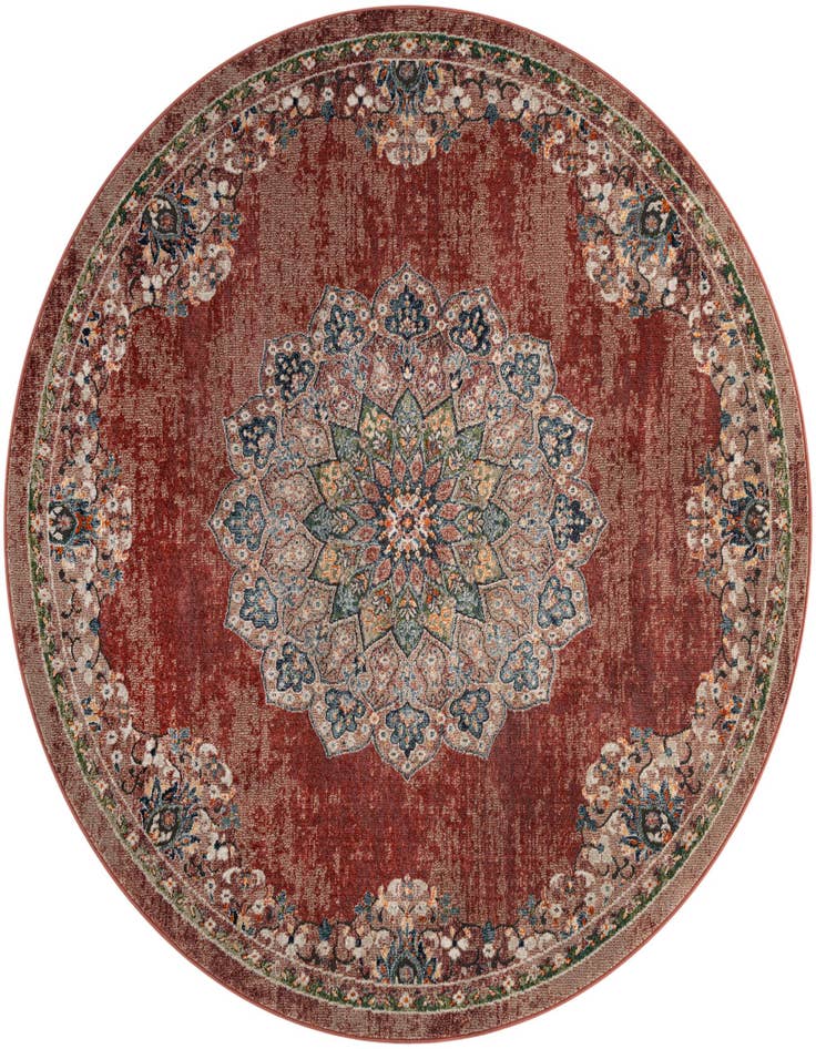 Detail image of 8' x 8' Isabella Round Rug