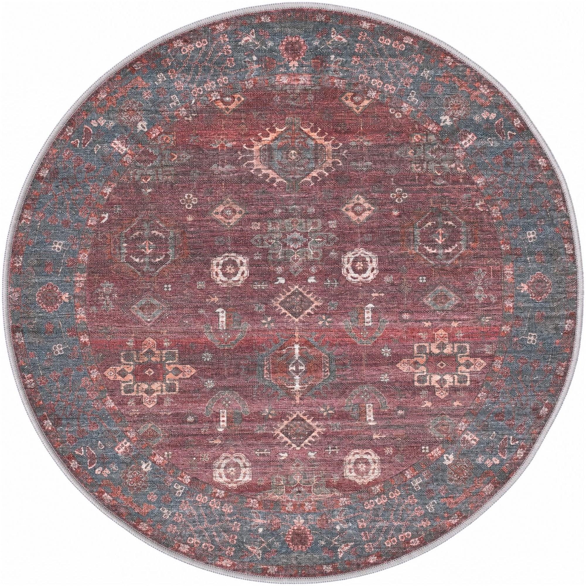 3' 3 x 3' 3 Maahru Round Rug