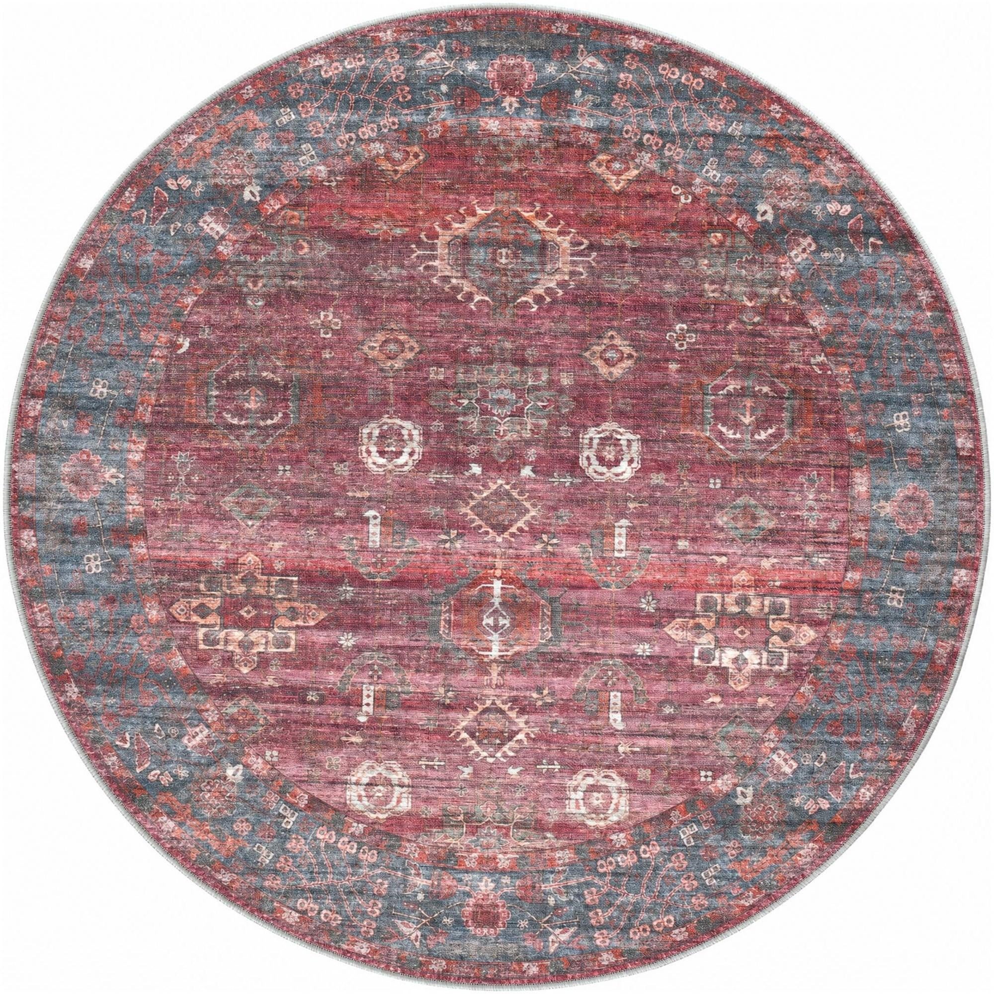 5' 3 x 5' 3 Maahru Round Rug