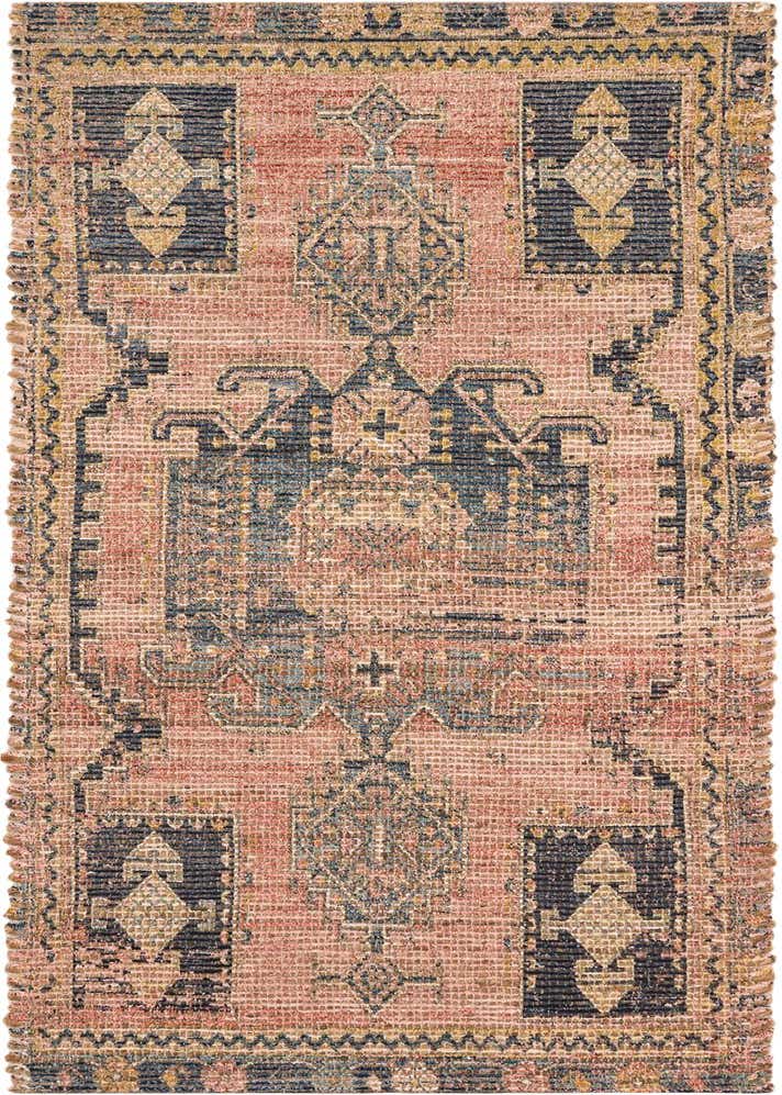 2' 2 x 6' 1 Hand Woven Chenille Jute Runner Rug