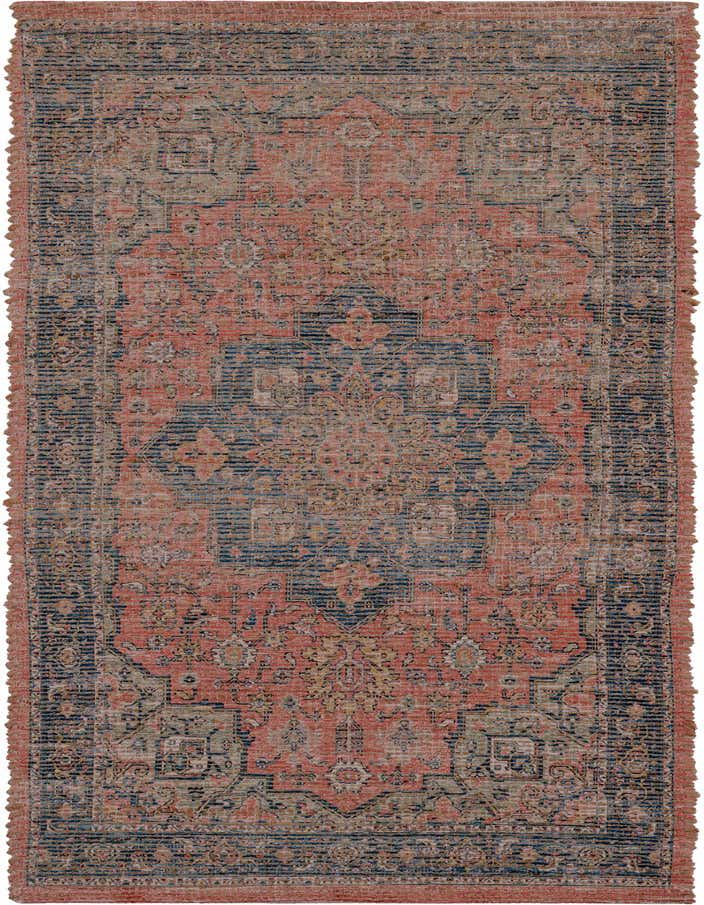 2' 2 x 6' 1 Hand Woven Chenille Jute Runner Rug