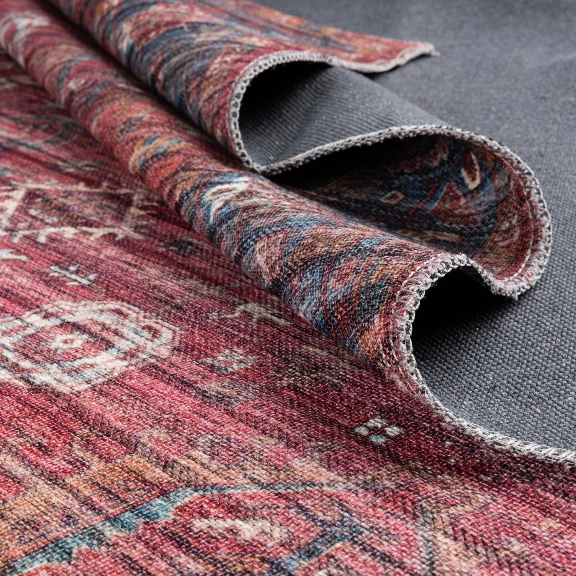 2' 7 x 13' Washable Maahru Runner Rug