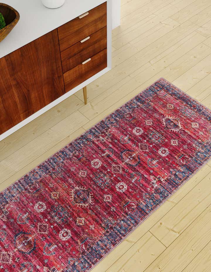 2' x 6' Washable Maahru Runner Rug
