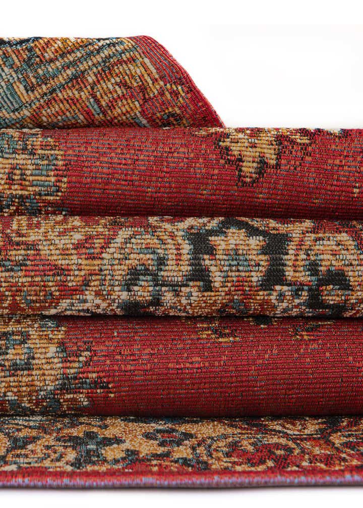 2' 7 x 12' Easy-Clean Traditional Indoor / Outdoor Runner Rug