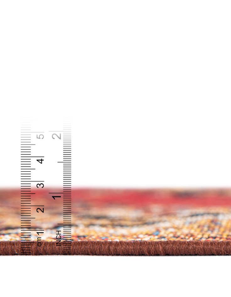 Detail image of 2' x 5'  Washable Traditional Indoor / Outdoor Runner Rug