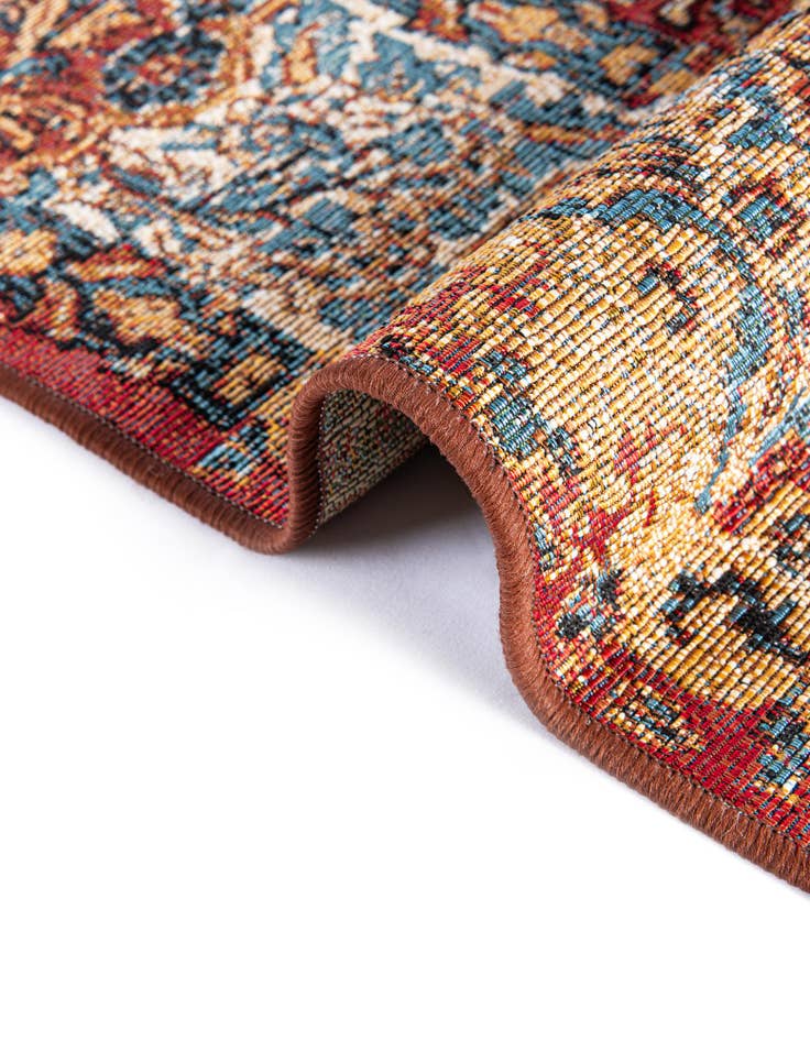 Detail image of 2' x 5'  Washable Traditional Indoor / Outdoor Runner Rug