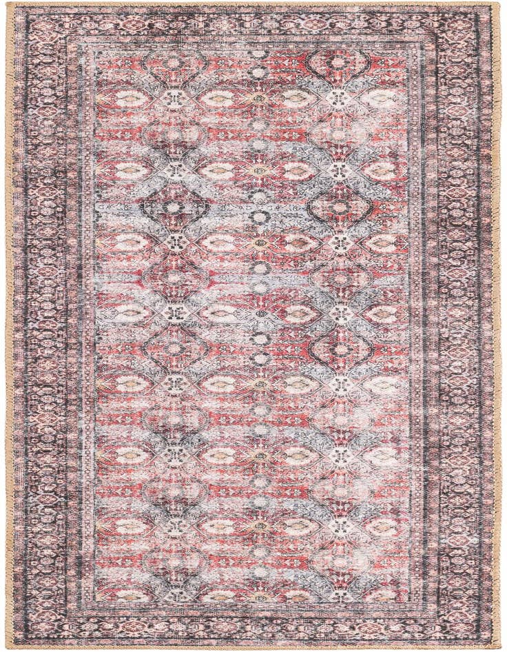 Detail image of 2' x 5' 1 Washable Timeless Runner Rug