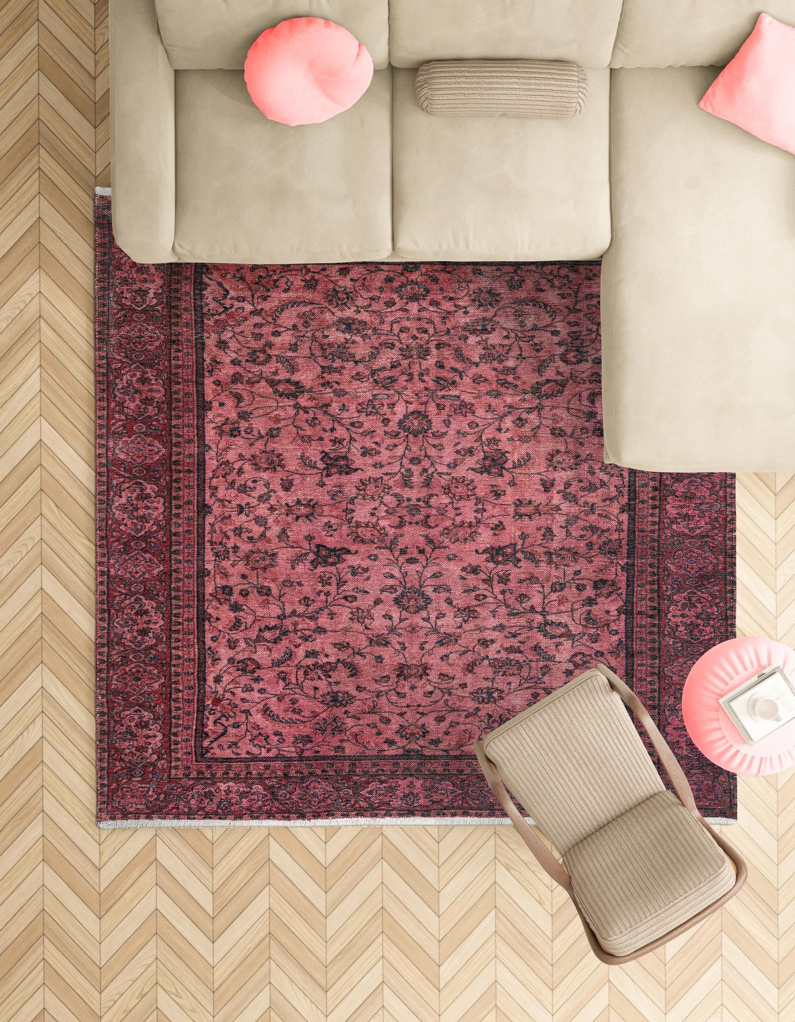 5' 1 x 5' 1 Boutique Square Rug