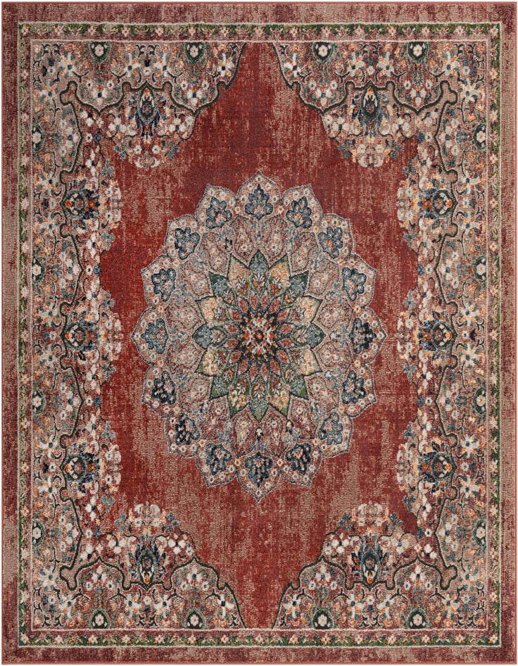 Detail image of 8' x 8' Isabella Square Rug