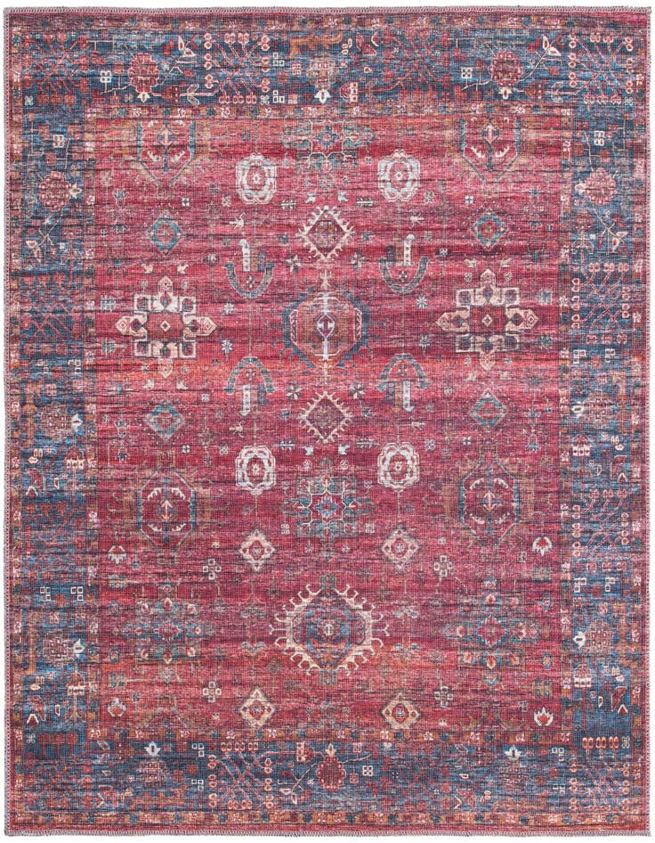 Detail image of 5' 3 x 5' 3 Washable Maahru Square Rug