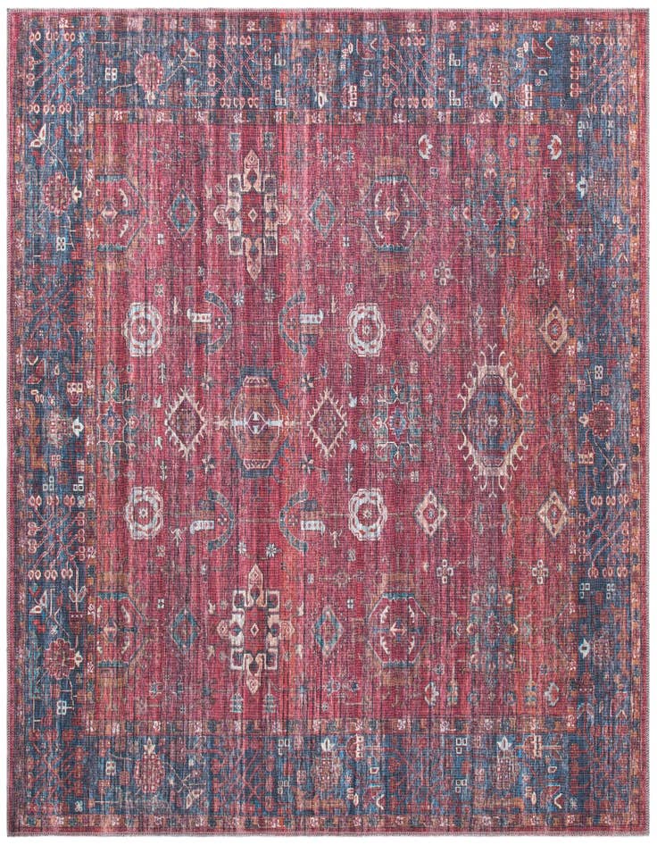 Detail image of 7' 3 x 7' 3 Washable Maahru Square Rug