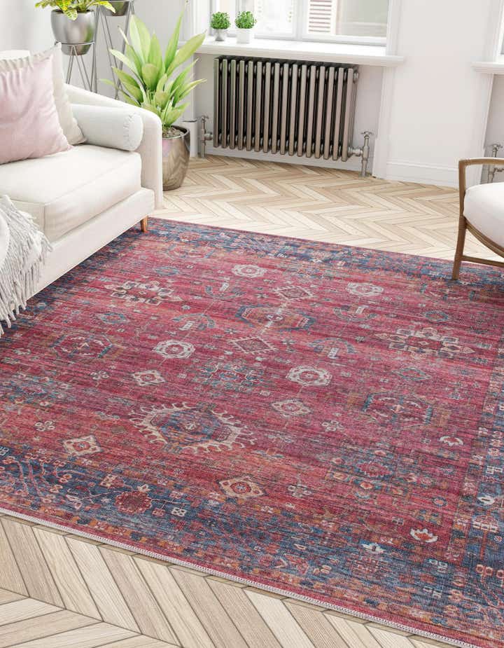 5' 3 x 5' 3 Washable Maahru Square Rug