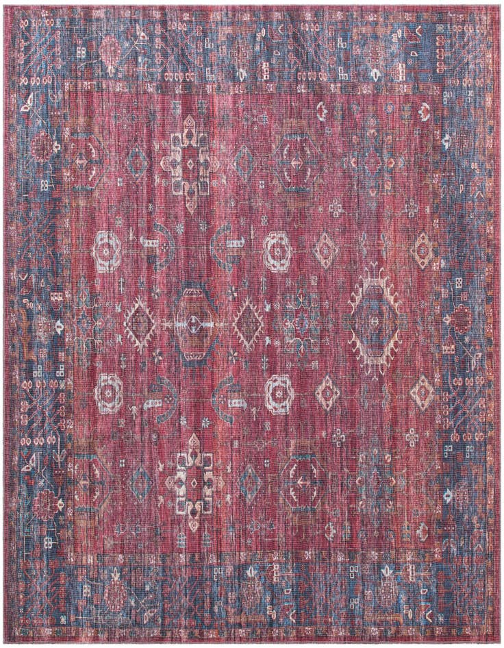 Detail image of 10' 6 x 10' 6 Washable Maahru Square Rug