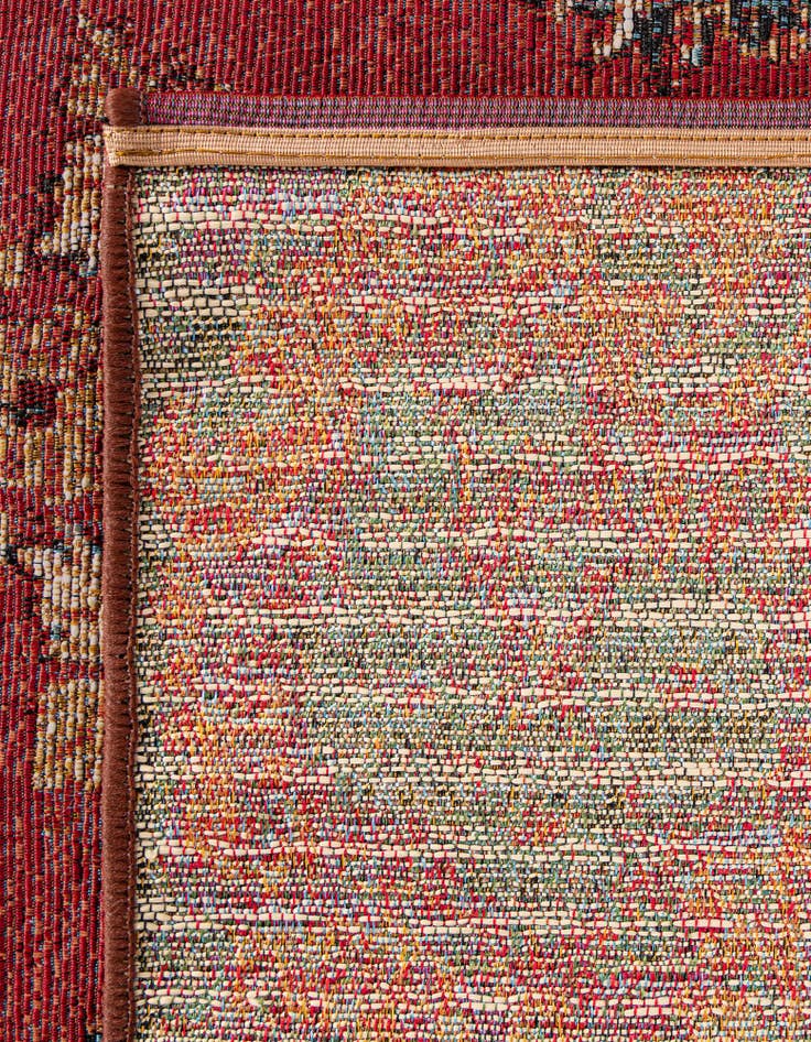 Detail image of 10' x 10' Easy-Clean Traditional Indoor / Outdoor Square Rug