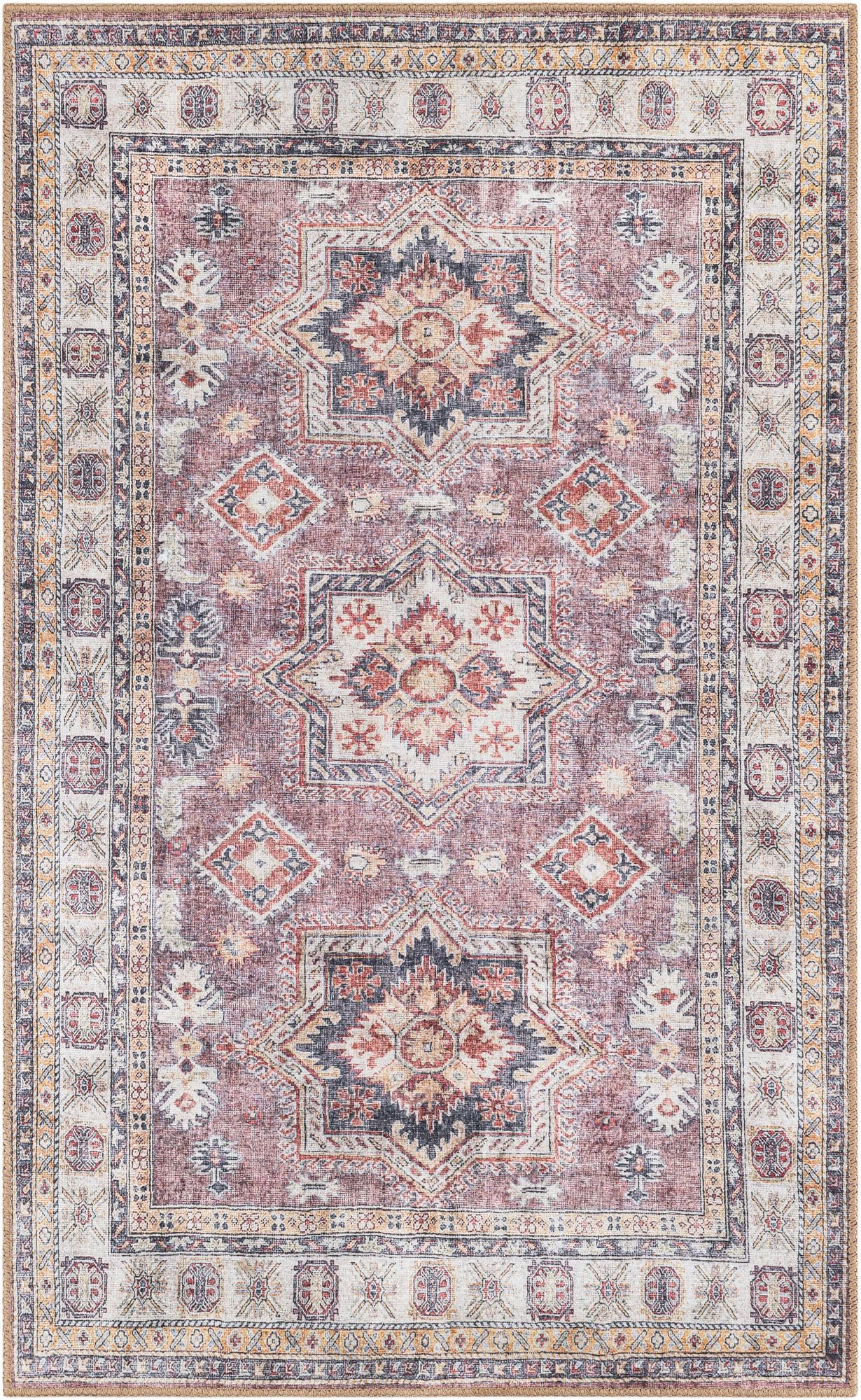 Rug Antique Rose Pink Swatch link