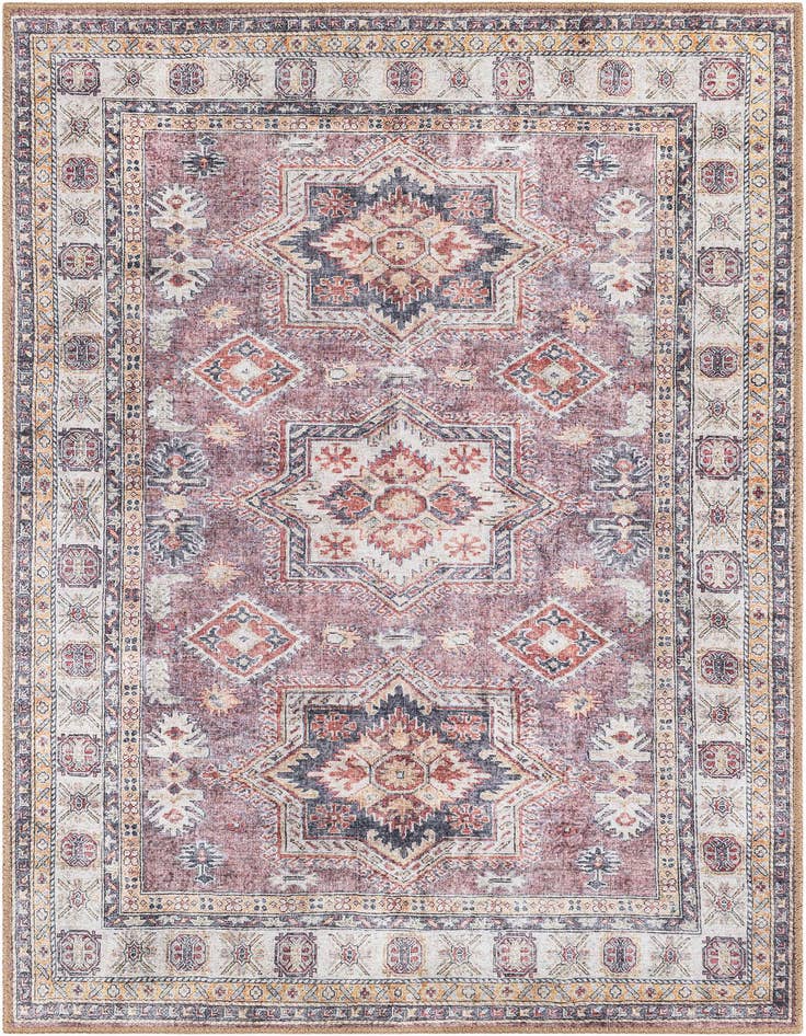 Detail image of 3' 6 x 5' 6 Washable Timeless Rug