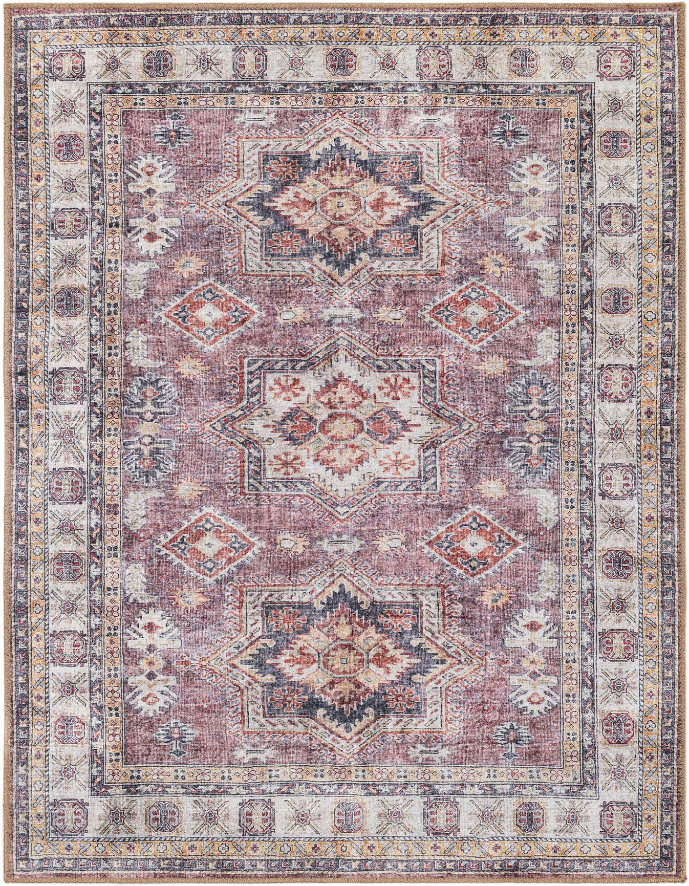 4' 1 x 6' 1 Washable Timeless Rug