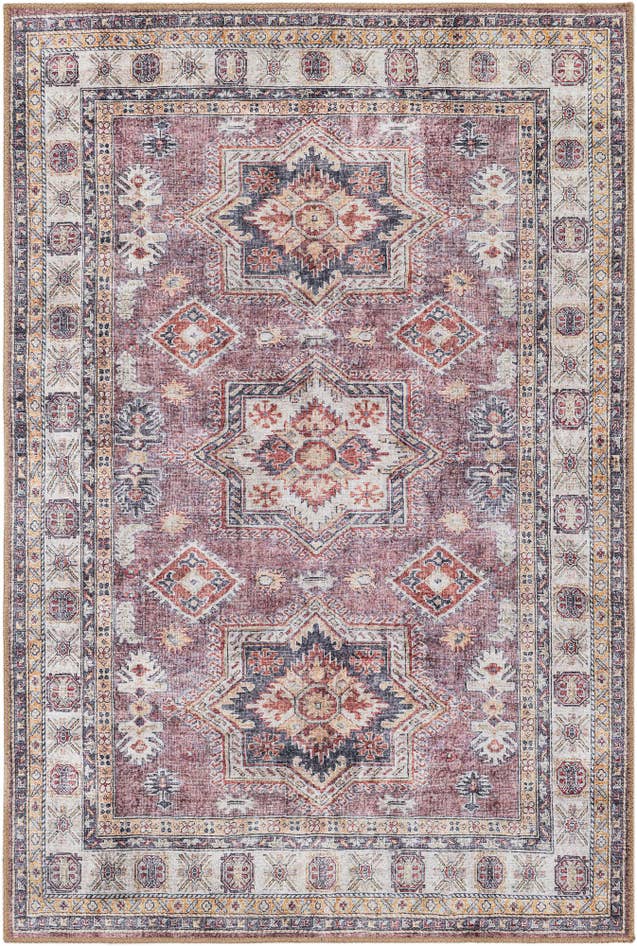 Detail image of 4' 1 x 6' 1 Washable Timeless Rug