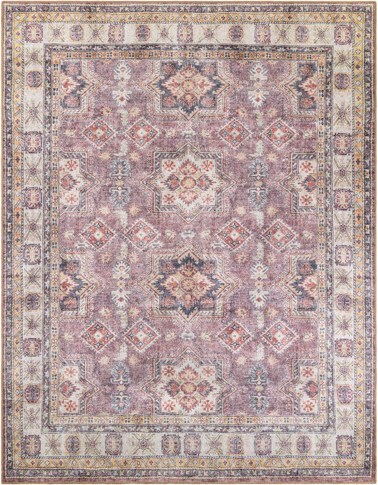 Detail image of 7' 10 x 10' Washable Timeless Rug
